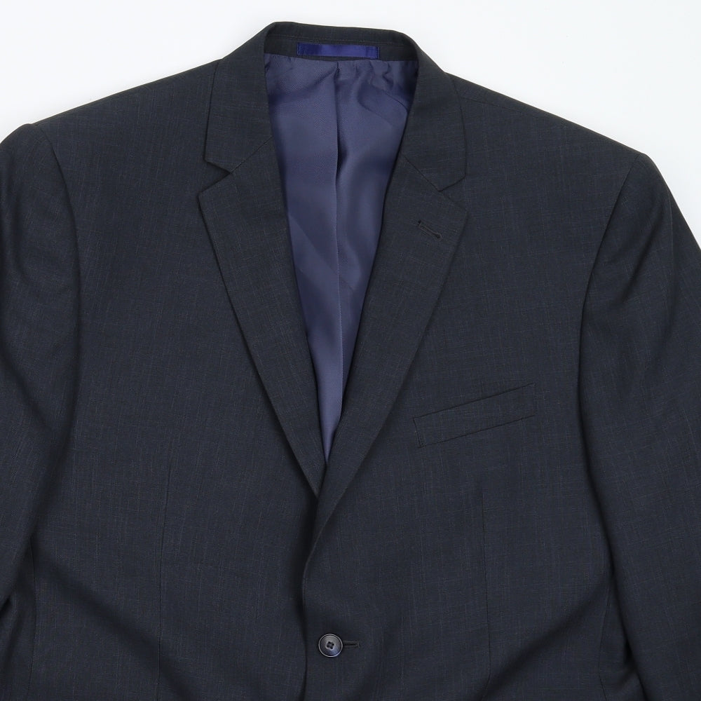 Taylor & Wright Mens Blue   Jacket Suit Jacket Size 46