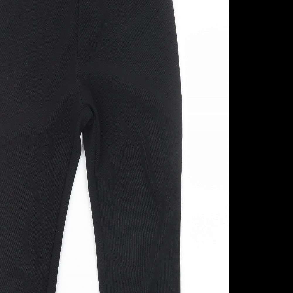 Preworn Womens Black   Trousers  Size 16 L30 in