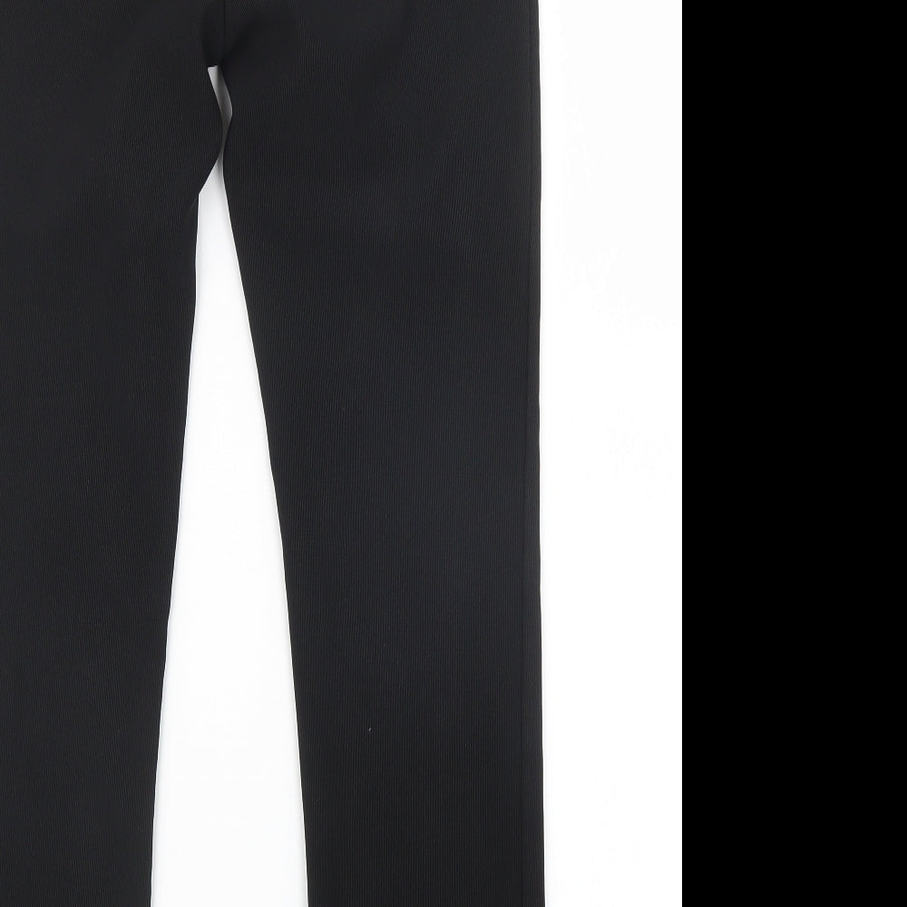 Preworn Womens Black   Trousers  Size 16 L30 in