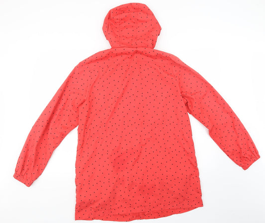 Matalan Womens Red Polka Dot  Jacket  Size 12