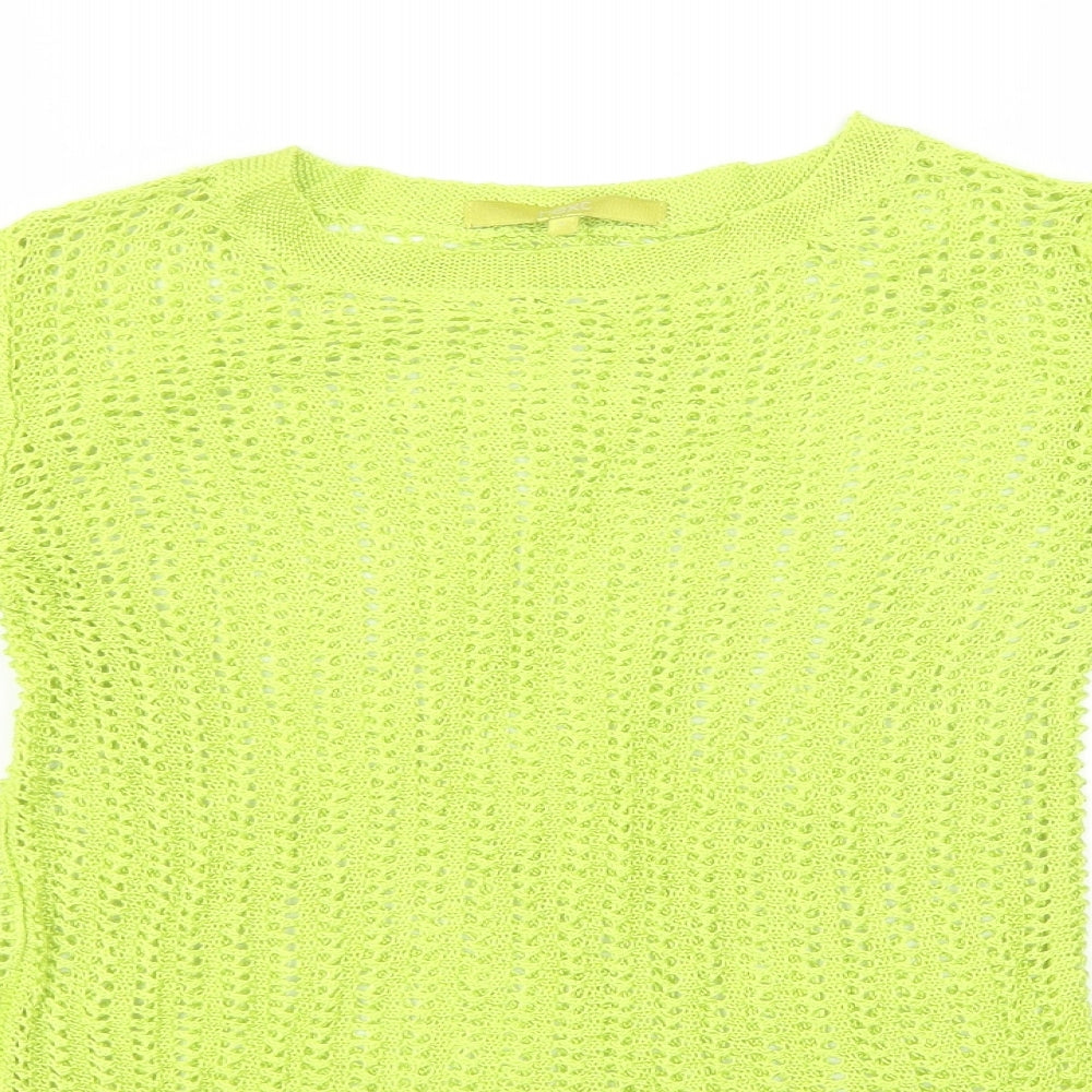 NEXT Womens Green  Knit Pullover Sweatshirt Size 6