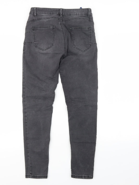 Preworn Womens Black   Skinny Jeans Size 28 L28 in