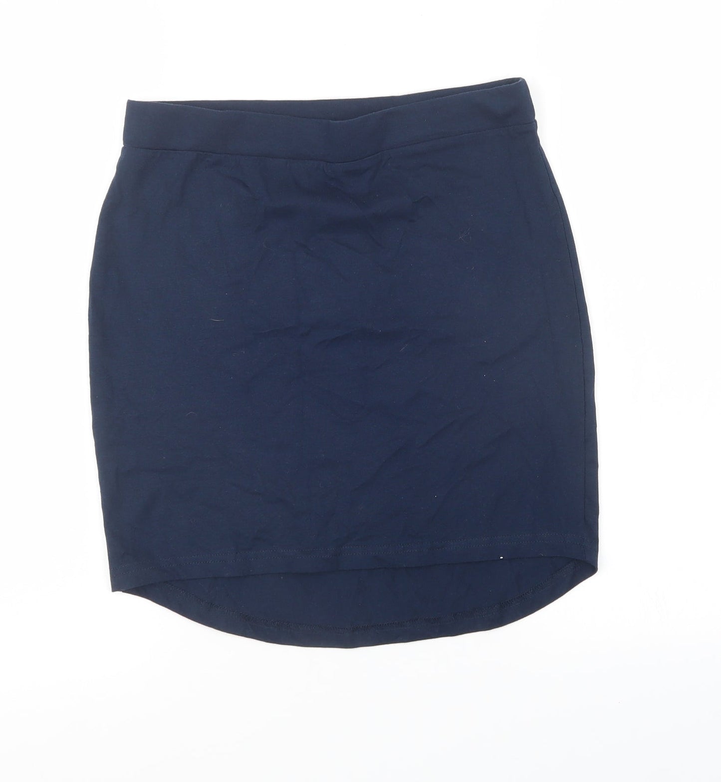 Preworn Womens Blue   A-Line Skirt Size M