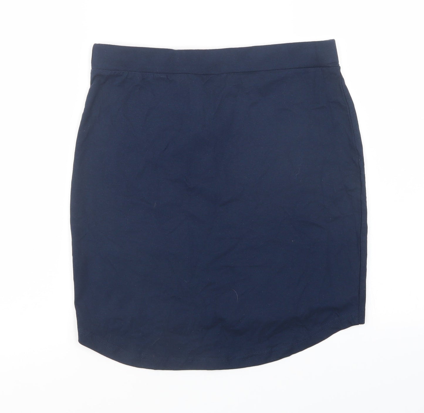 Preworn Womens Blue   A-Line Skirt Size M
