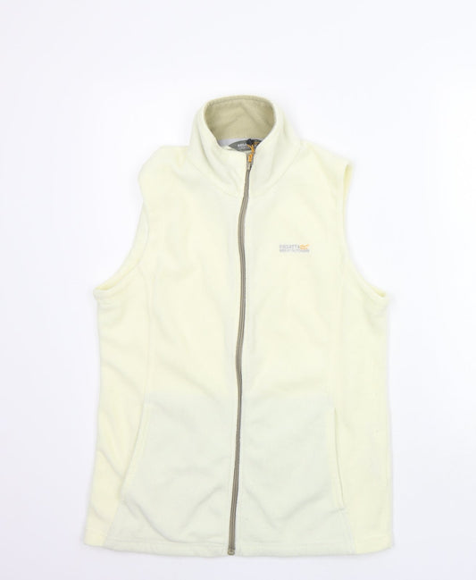 Regetta Womens White   Jacket Coat Size 10