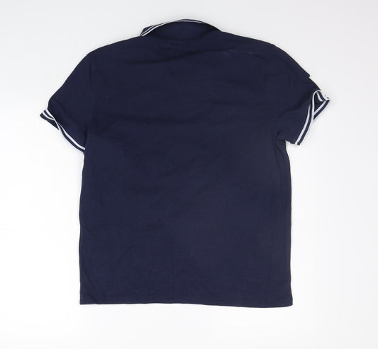 ASOS Mens Blue    Polo Size M