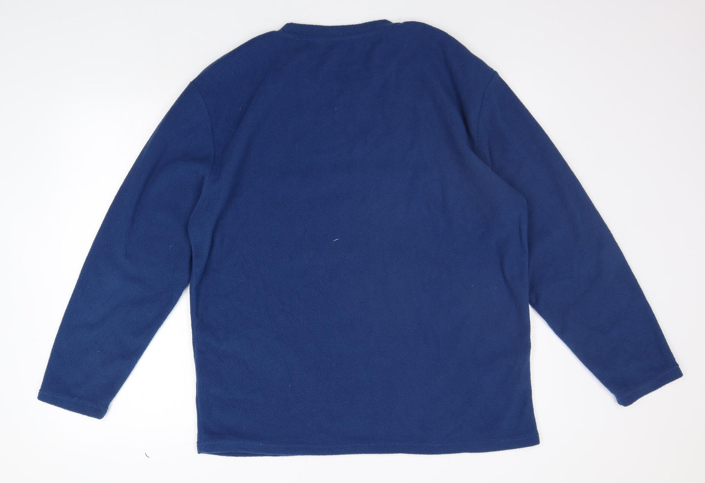 Harvey James Mens Blue   Pullover Jumper Size L