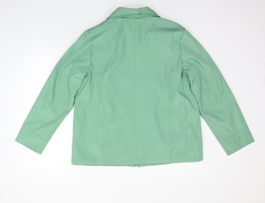BM Womens Green   Jacket Coat Size M