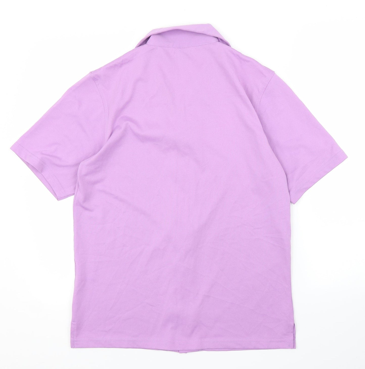 NEXT Mens Purple    Button-Up Size S