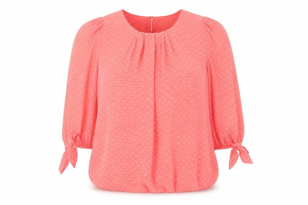 Select Womens Pink   Basic Blouse Size 12