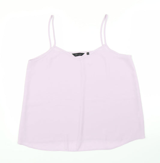 New Look Womens Purple   Camisole Blouse Size 14