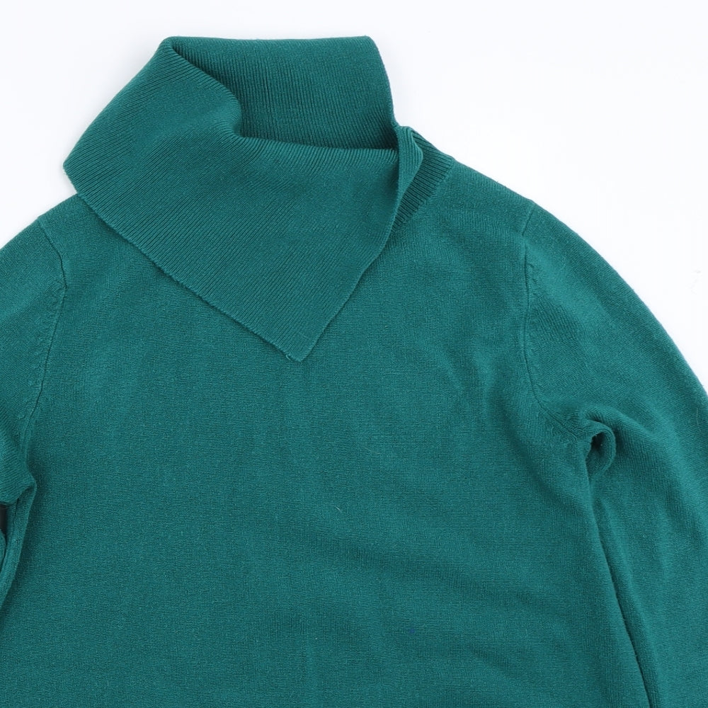 M&Co Womens Green   Pullover Jumper Size 12