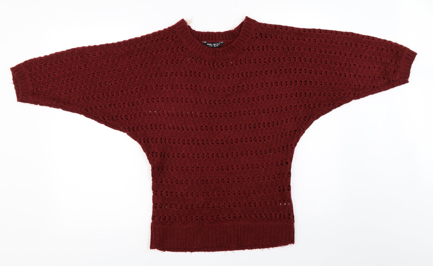 Select Womens Red   Pullover Jumper Size 10