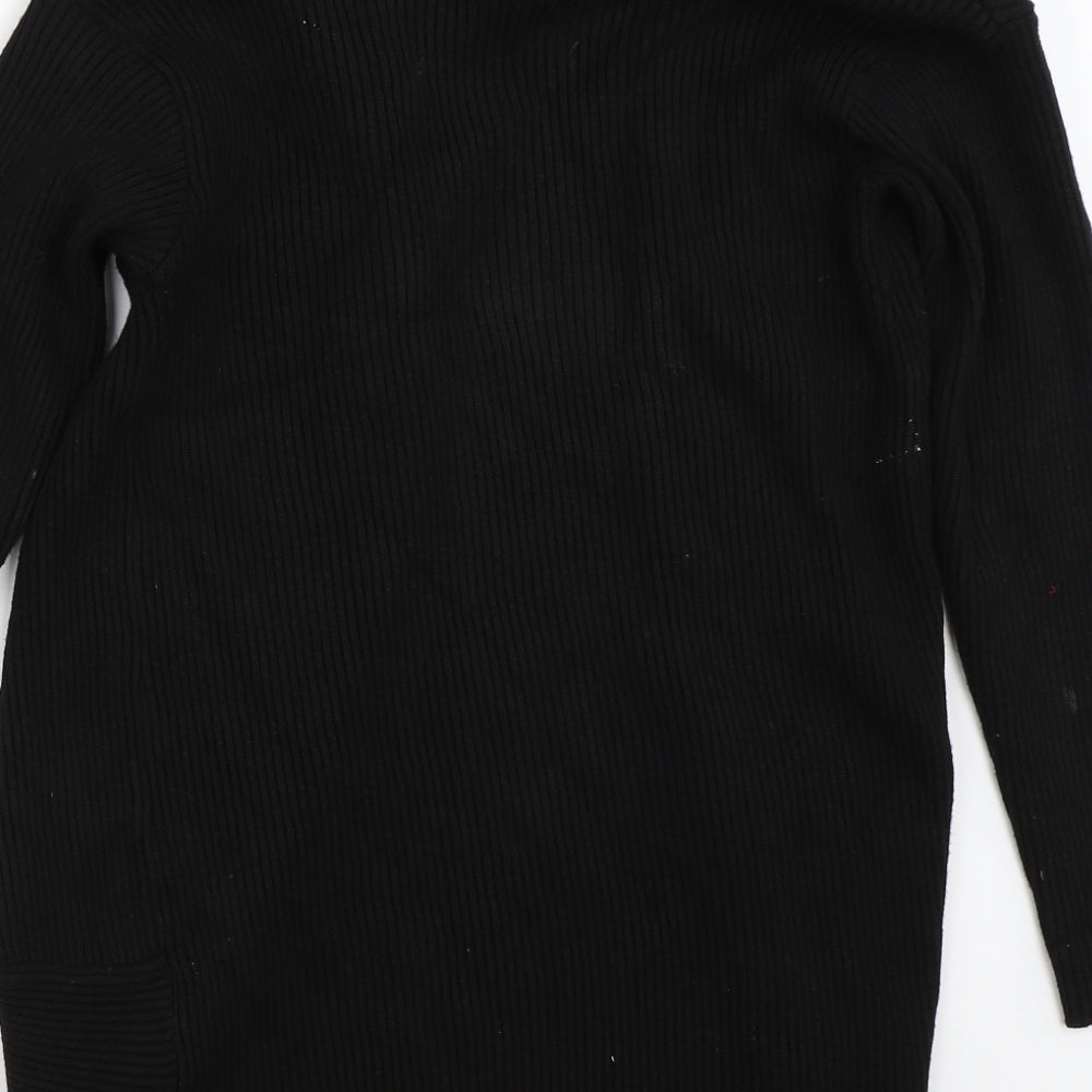 Marks and Spencer Womens Black   Cardigan Jumper Size S