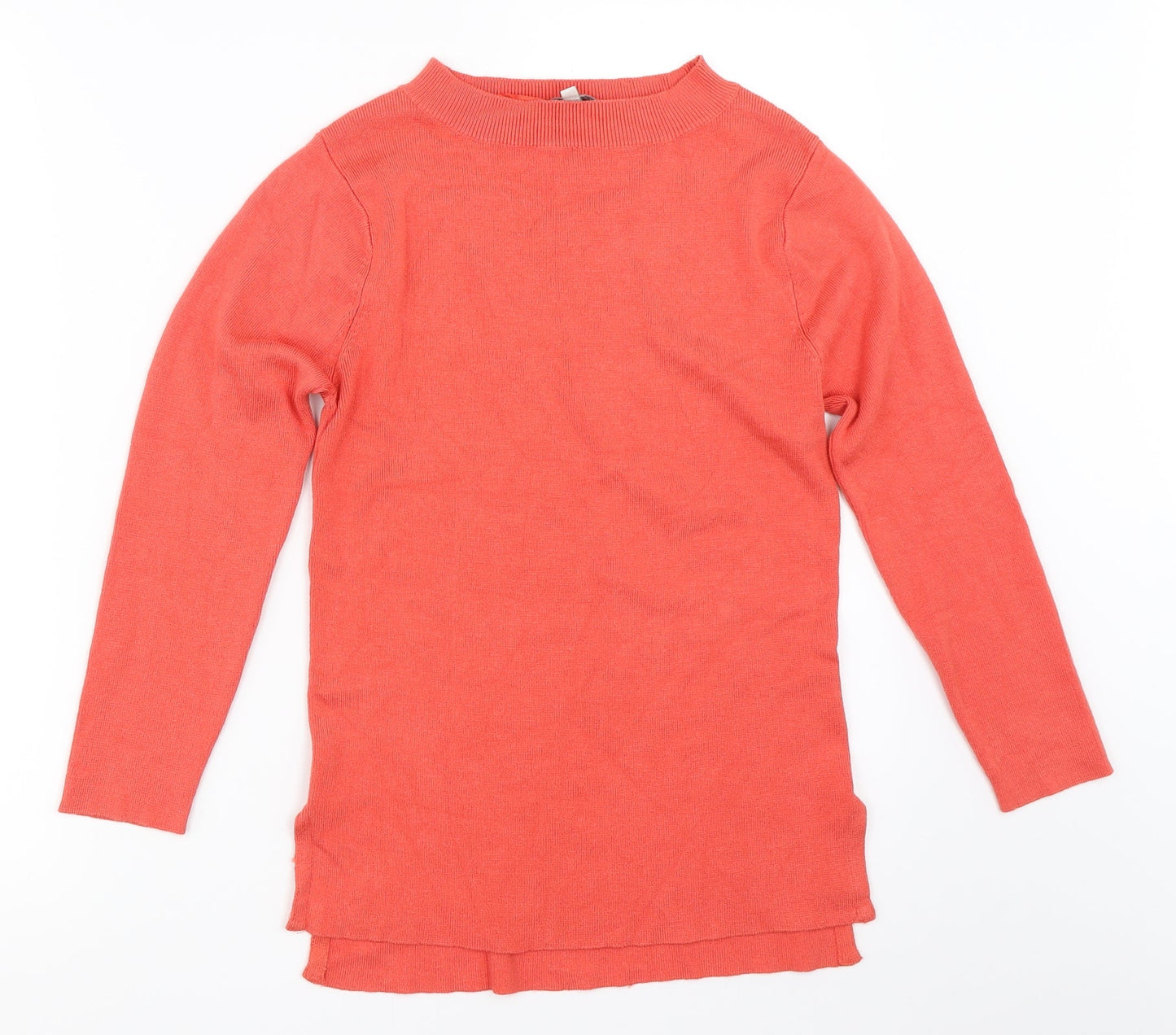 Peacocks Womens Orange   Pullover Jumper Size 8