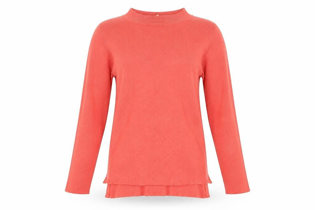 Peacocks Womens Orange   Pullover Jumper Size 8