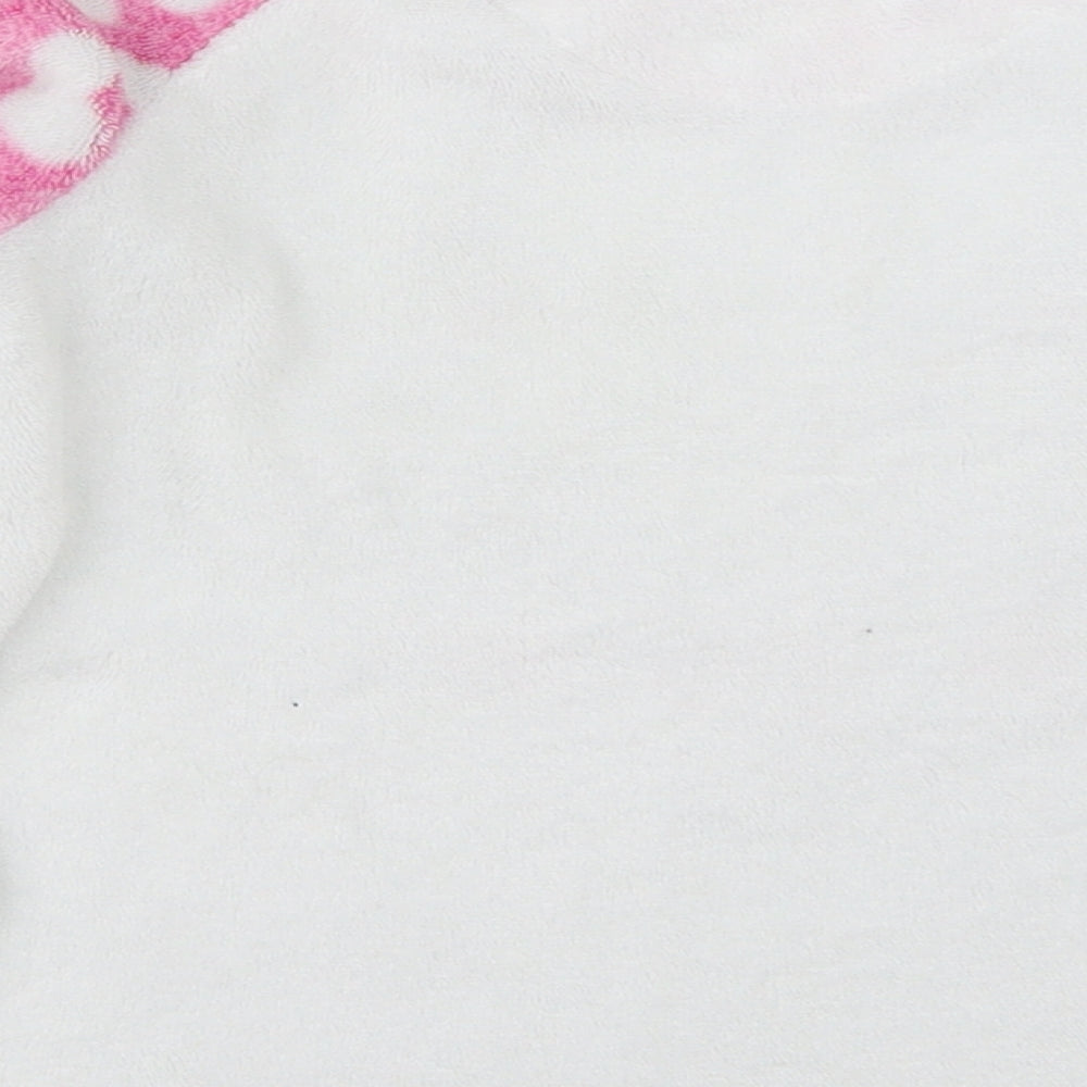 YD Girls White Solid  Top Pyjama Top Size 6-7 Years