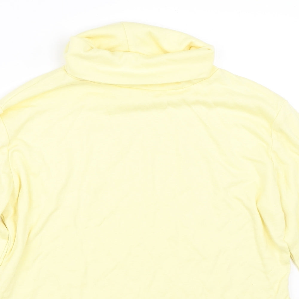 Paramour Womens Yellow   Pullover Jumper Size S