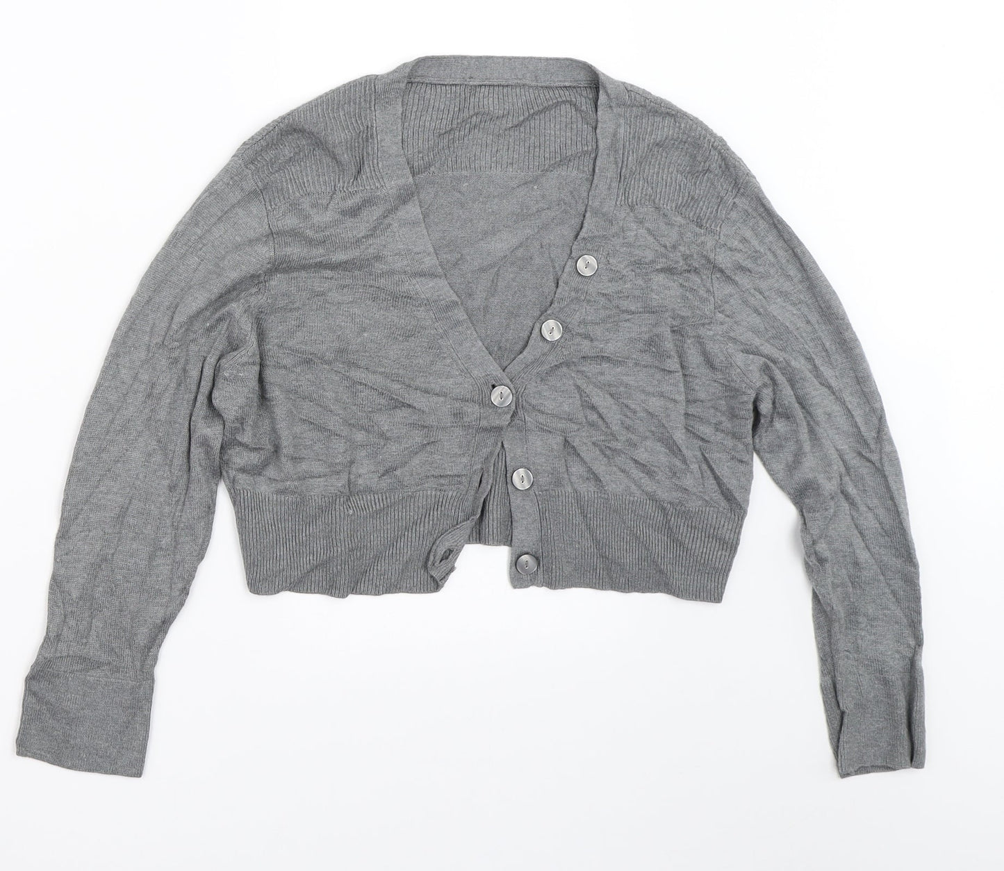 Marks and Spencer Womens Grey   Pullover Jumper Size 14