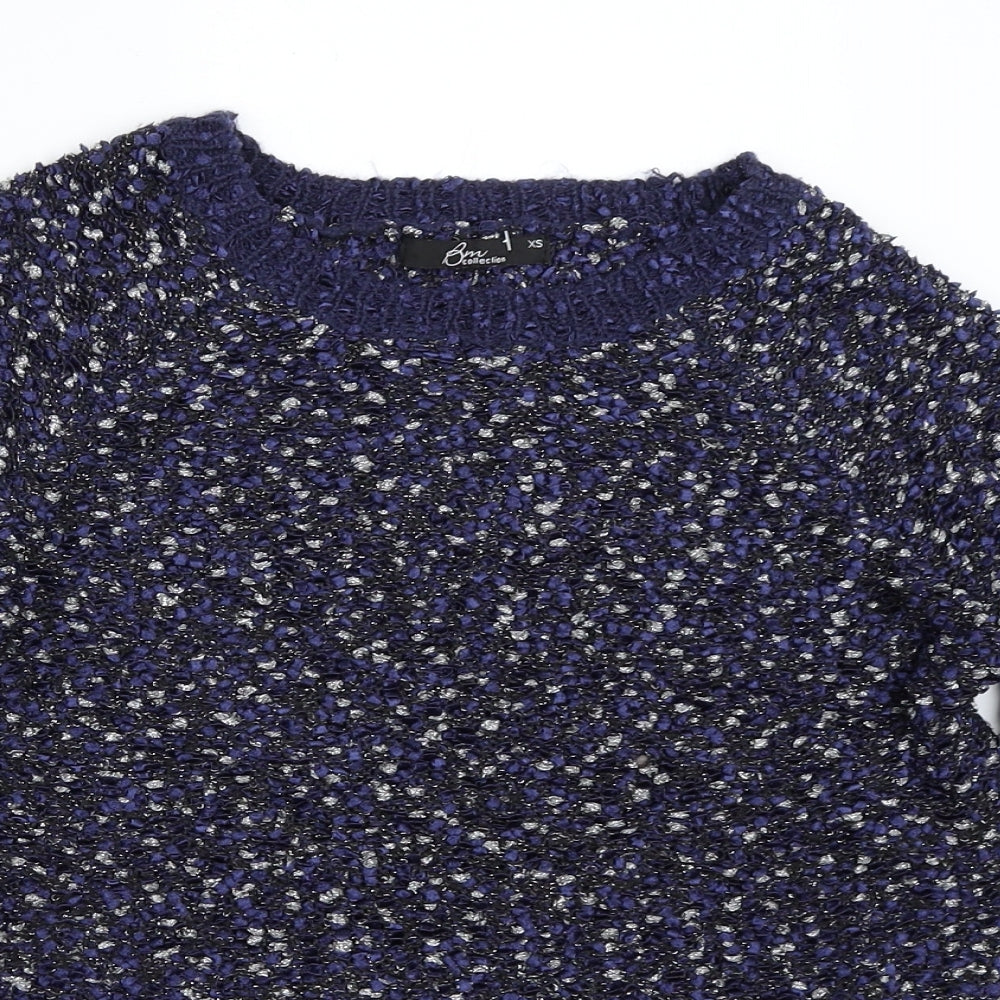 BM Womens Blue   Pullover Jumper Size XS