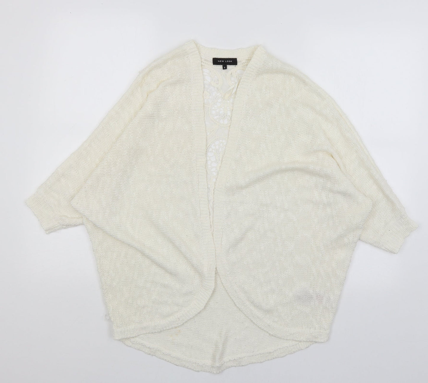 New Look Womens White   Wrap Jumper Size S