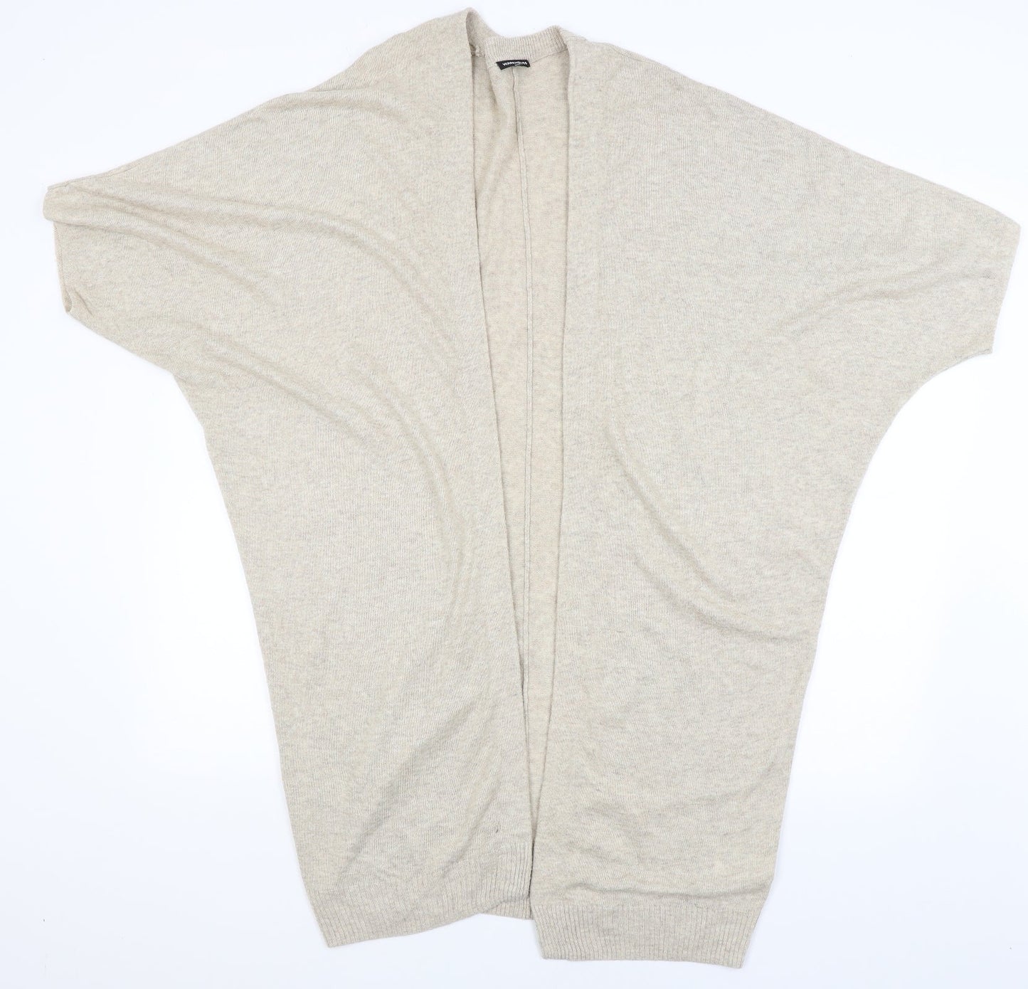 Warehouse Womens Beige   Wrap Jumper Size L