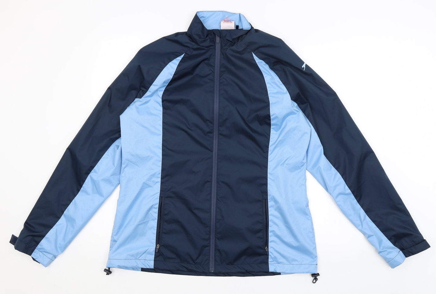 Slazenger Womens Blue   Rain Coat Coat Size M