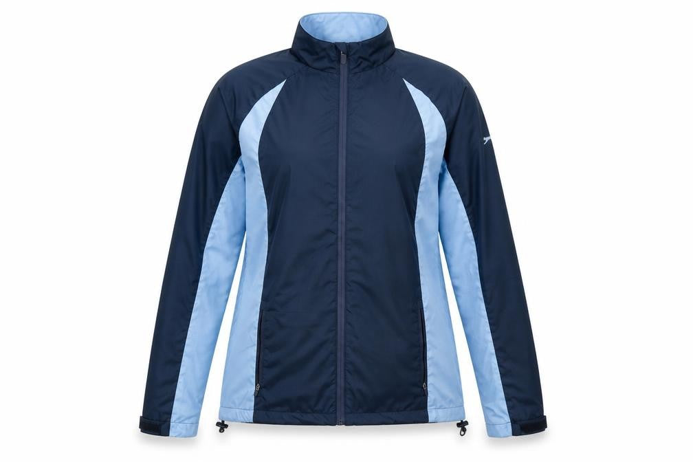 Womens UK Size M  Slazenger Blue Polyester Coat