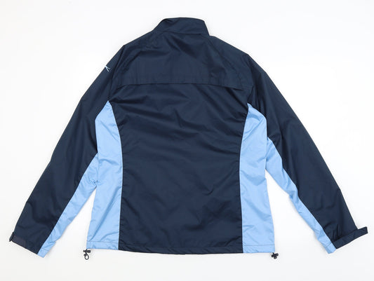 Slazenger Womens Blue   Rain Coat Coat Size M