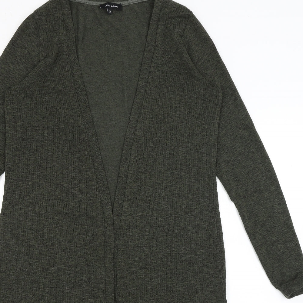 New Look Womens Green   Wrap Jumper Size 12