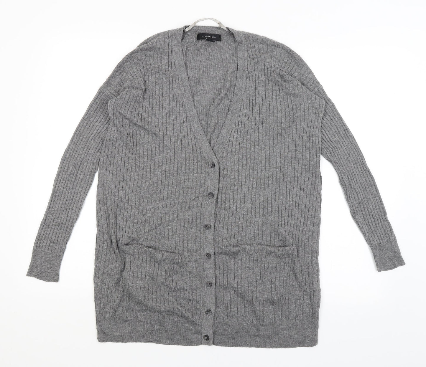 Atmosphere Womens Grey   Cardigan Jumper Size 8