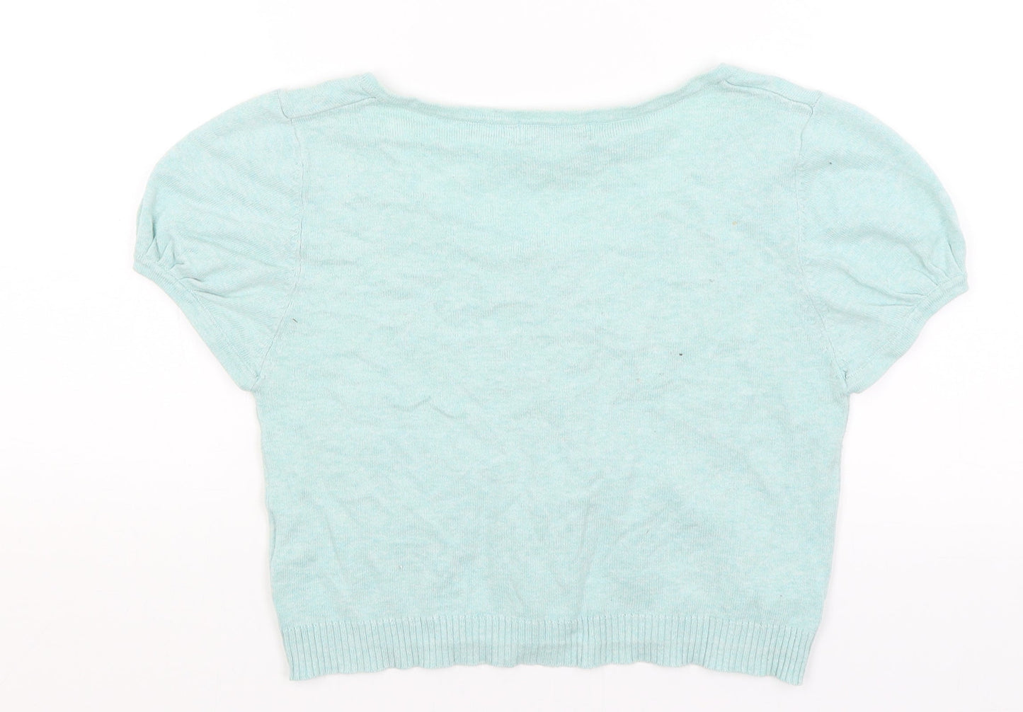 Papaya Womens Blue   Cardigan Jumper Size 10