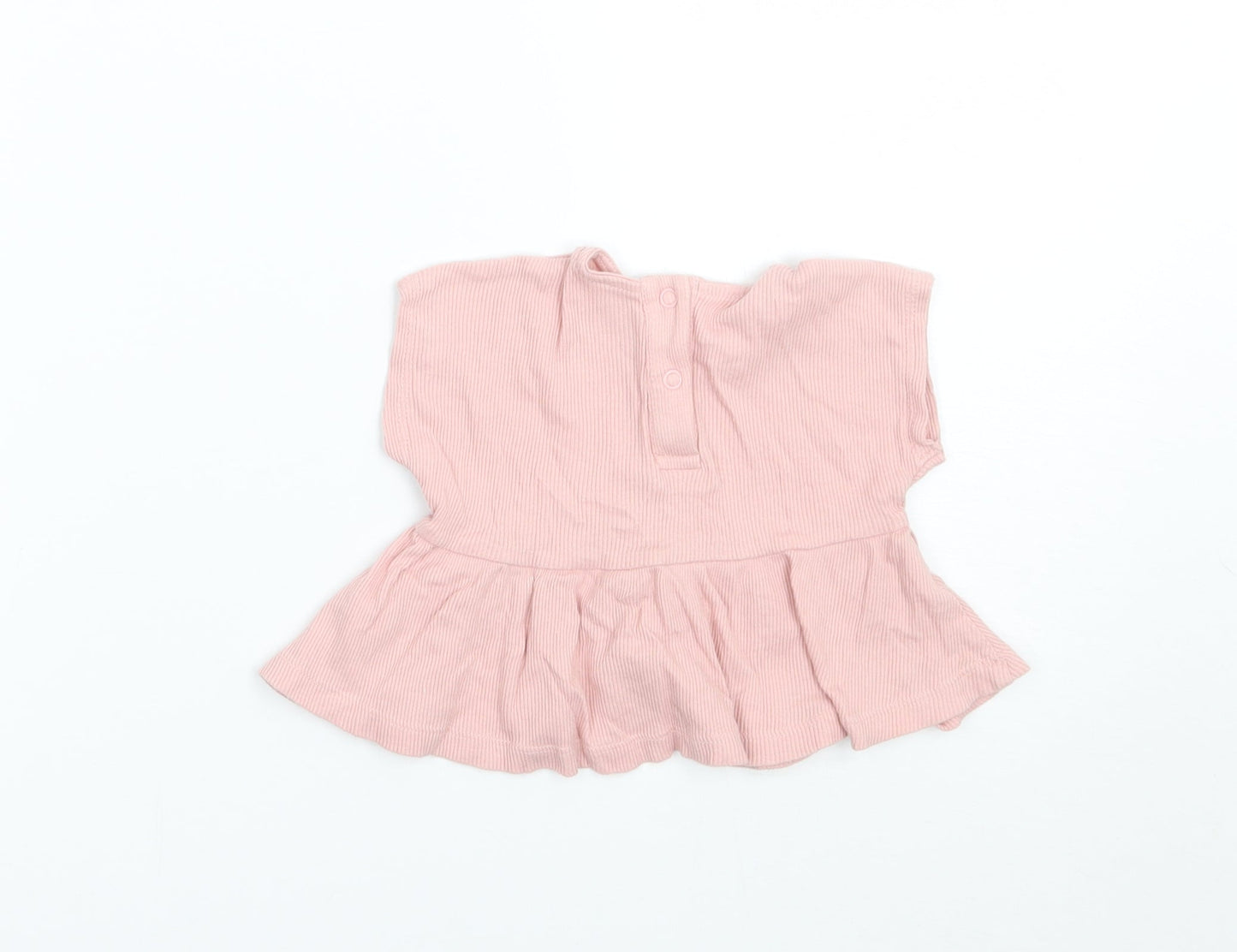 George Girls Pink   Basic T-Shirt Size Newborn