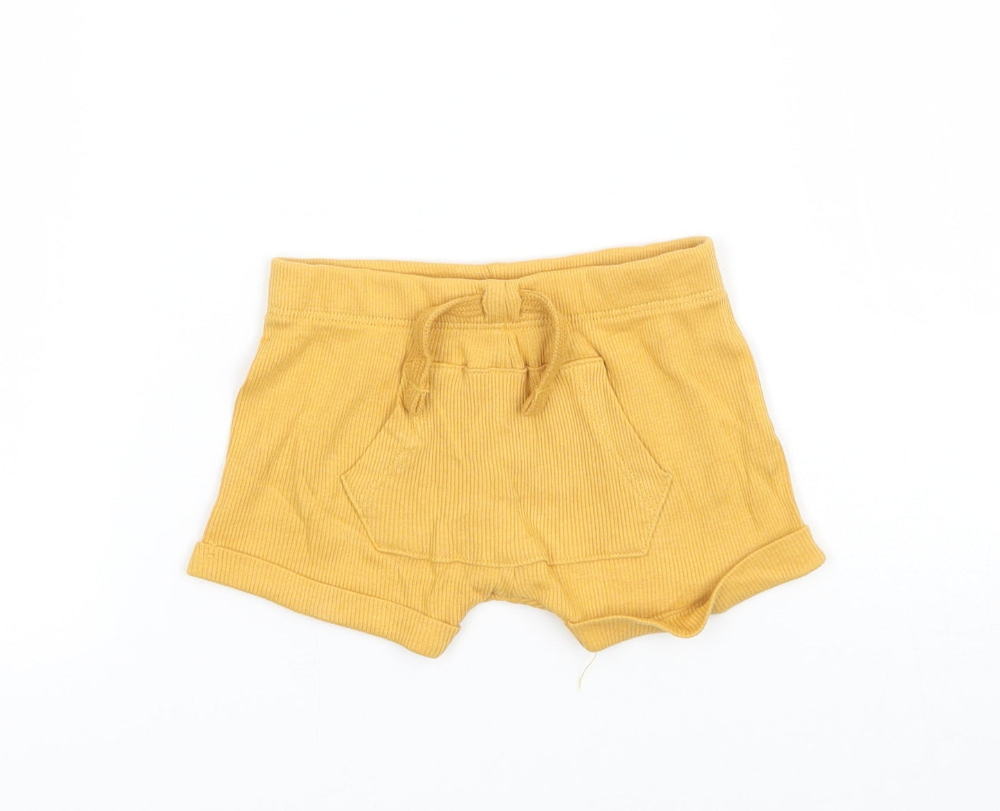 TU Girls Yellow   Cropped Trousers Size Newborn