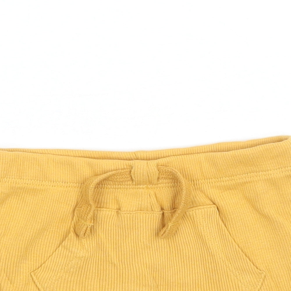 TU Girls Yellow   Cropped Trousers Size Newborn