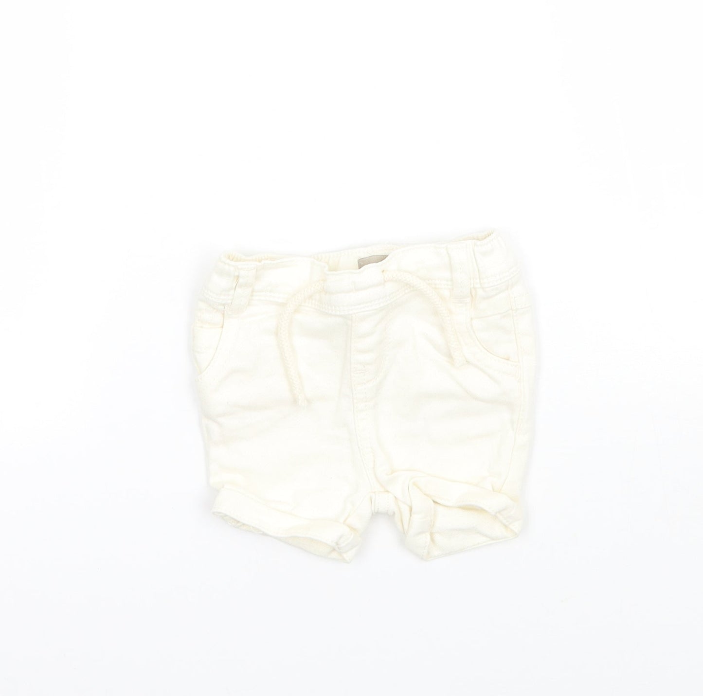 Primark Boys Ivory   Cropped Jeans Size 0-3 Months