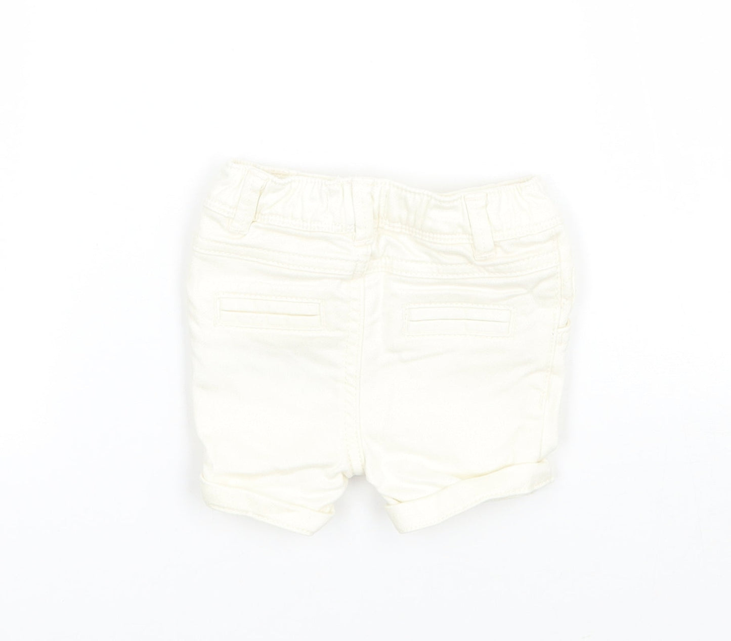 Primark Boys Ivory   Cropped Jeans Size 0-3 Months
