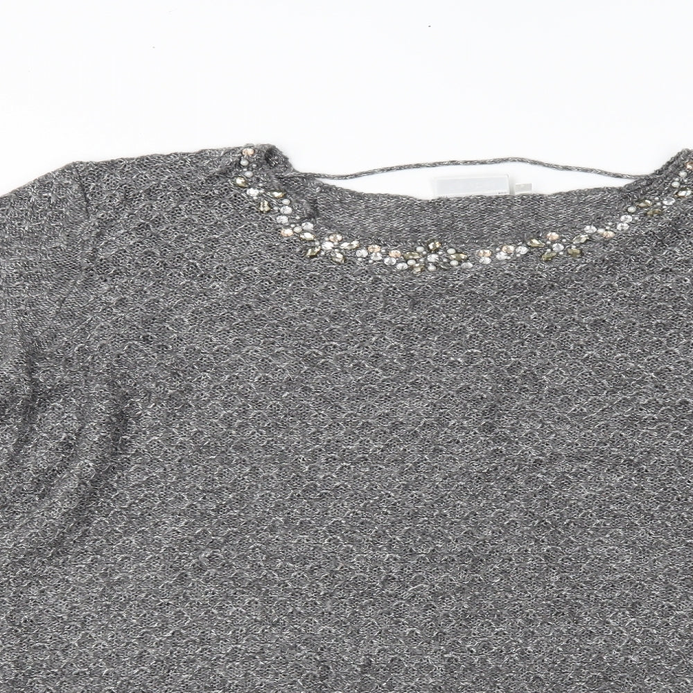 CANDA Womens Grey   Pullover Jumper Size XL