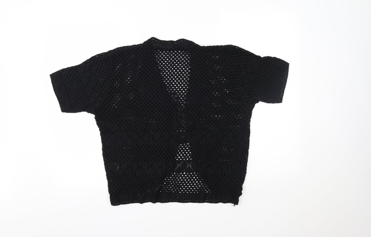Remel London Womens Black   Cardigan Jumper Size 2XL