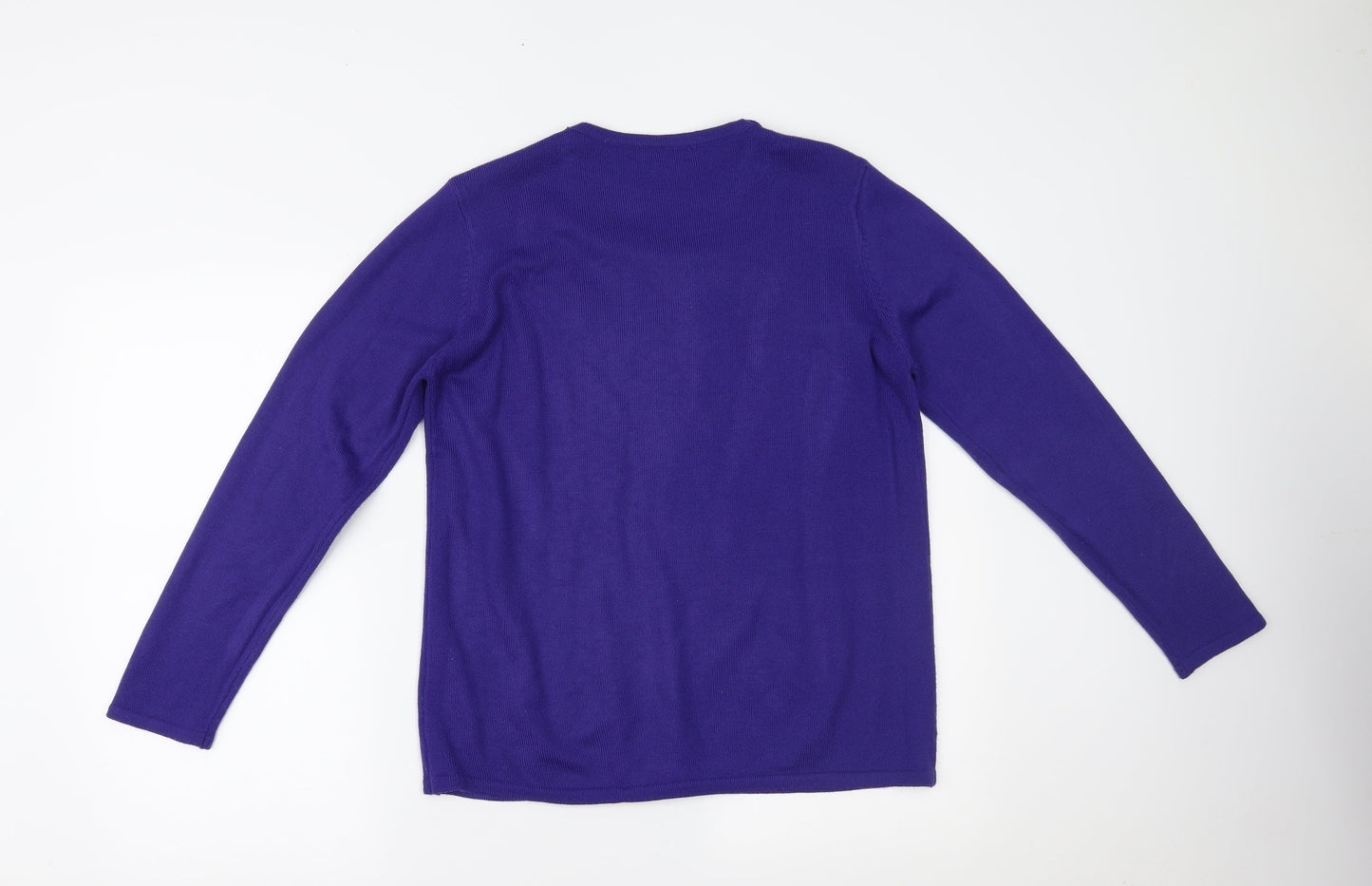 Fay Louise Womens Purple   Pullover Jumper Size M