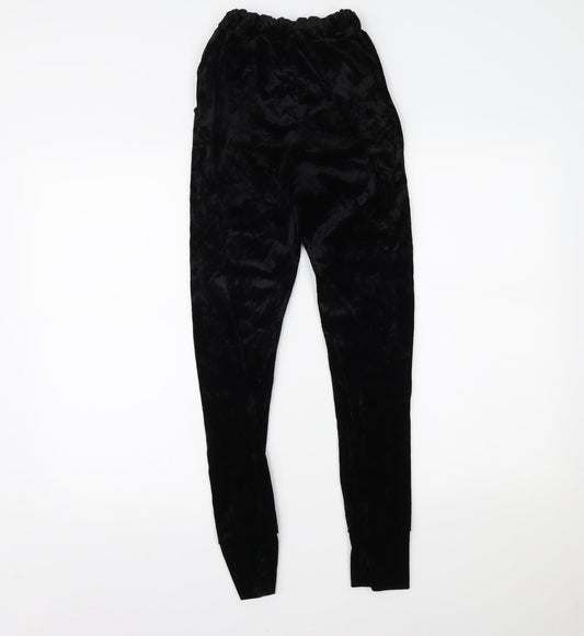 Prague Womens Black    Leggings Size M L25 in