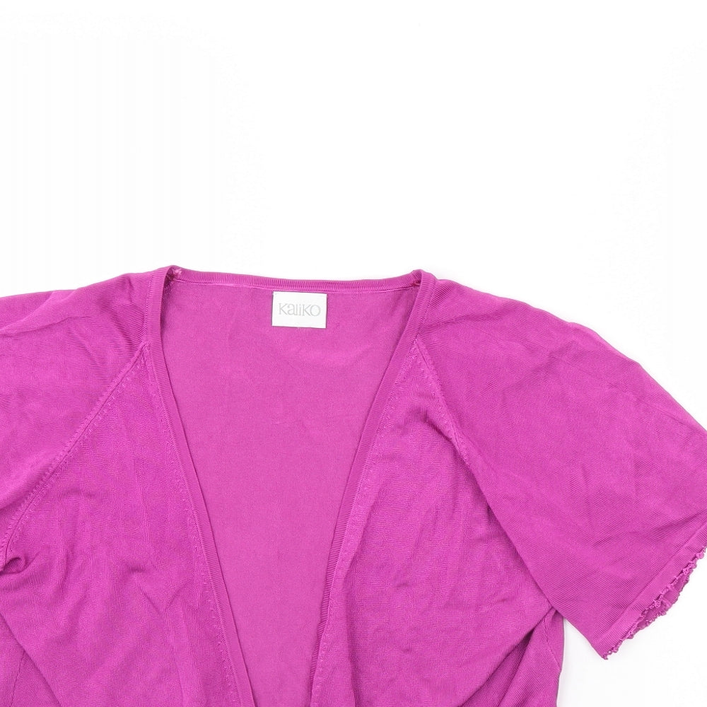 Kaliko Womens Purple   Jacket  Size 14