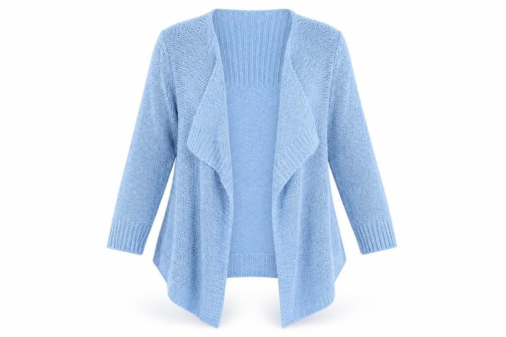 Bonmarché Womens Blue Cardigan Jumper Size L