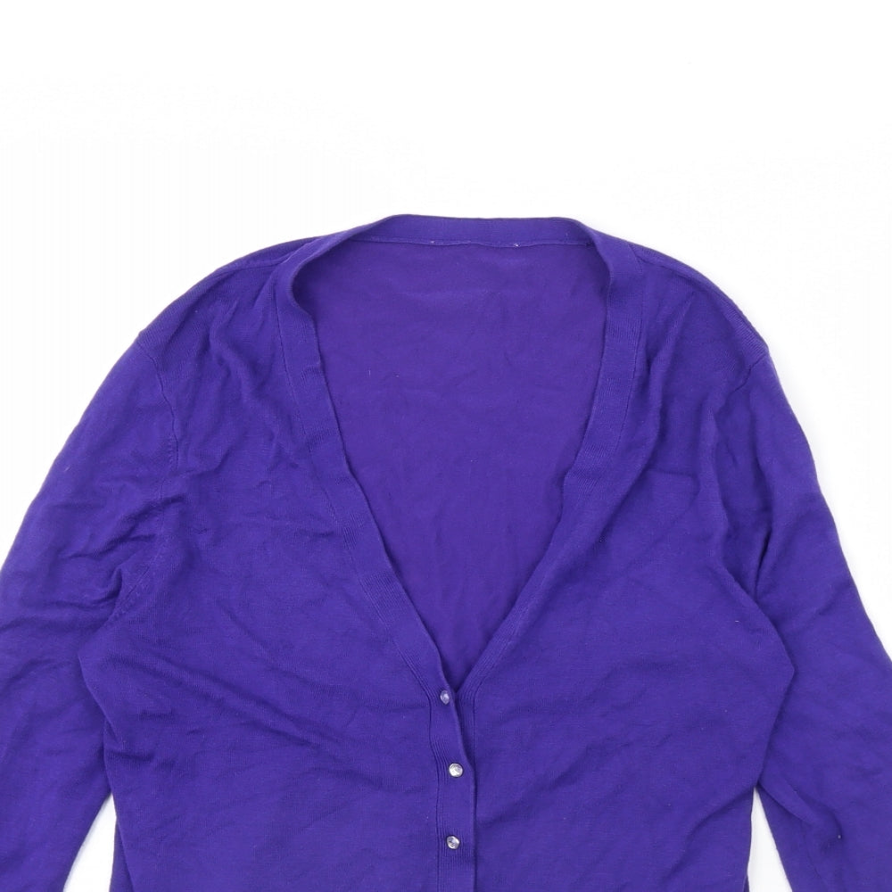 Preworn Womens Blue   Cape Jumper Size 14