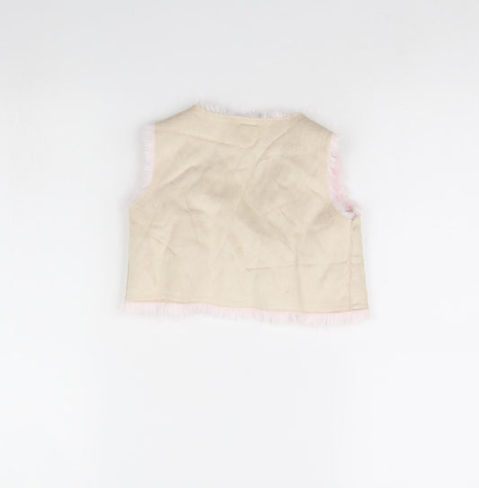 Mini Mode Girls Beige   Jacket  Size 9-12 Months