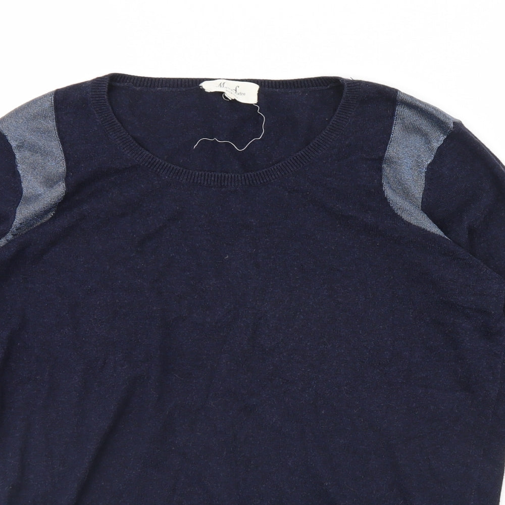 Marie Sixtine Womens Blue   Pullover Jumper Size XL