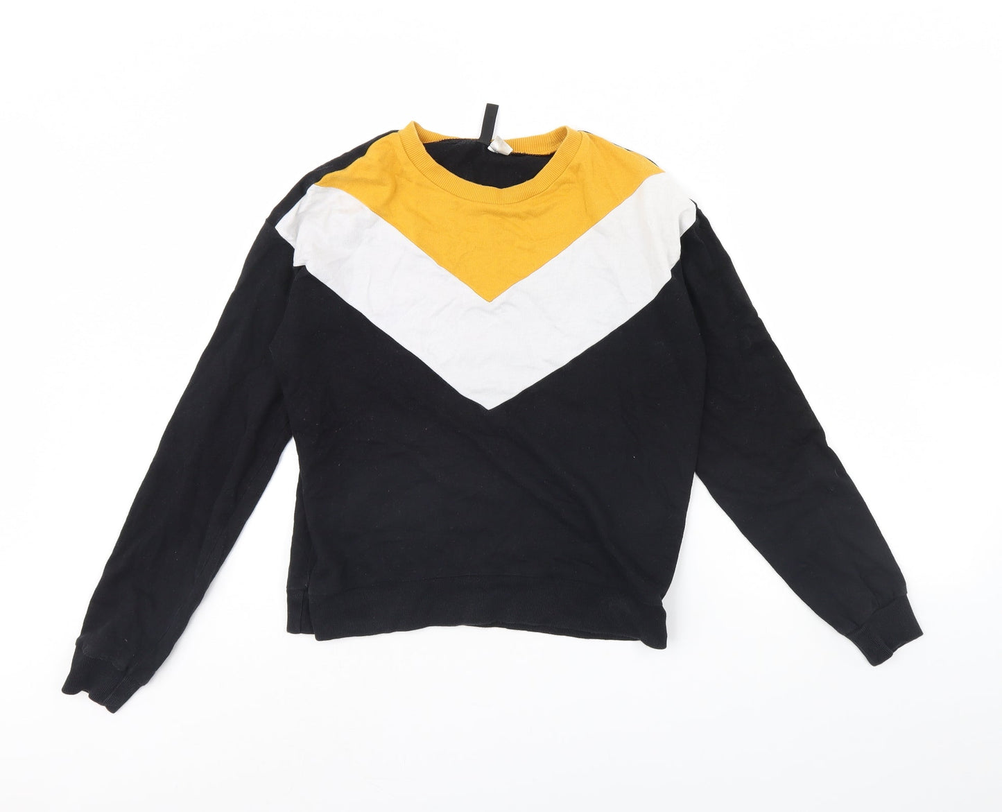 Divided Womens Black   Pullover Jumper Size XS