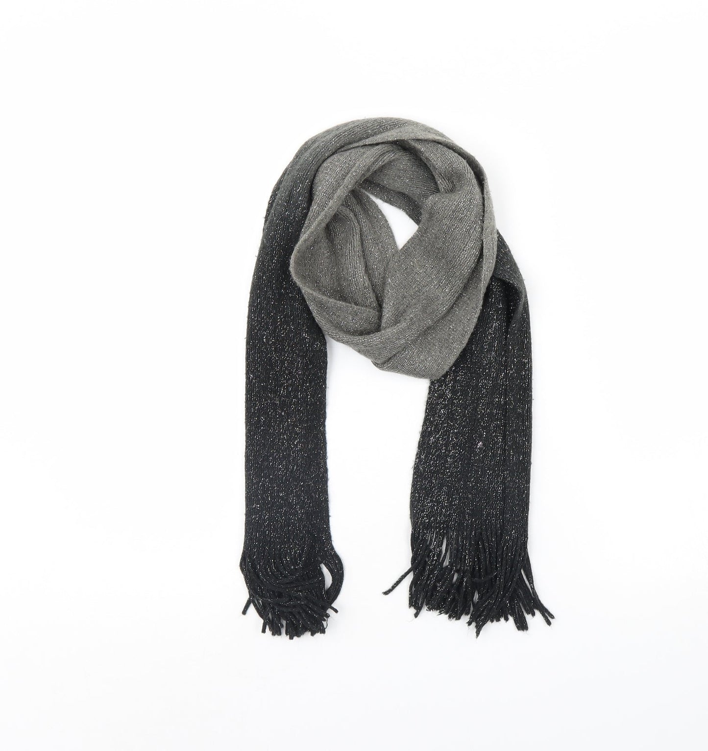 Preworn Womens Black    Scarf
