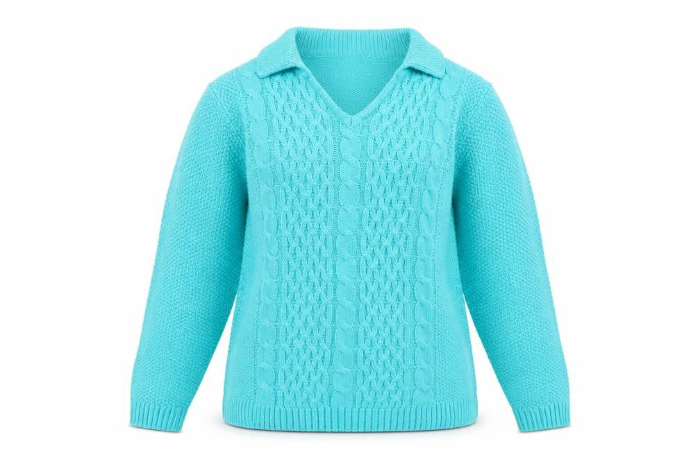 Isle Essentials  Womens Blue   Pullover Jumper Size M