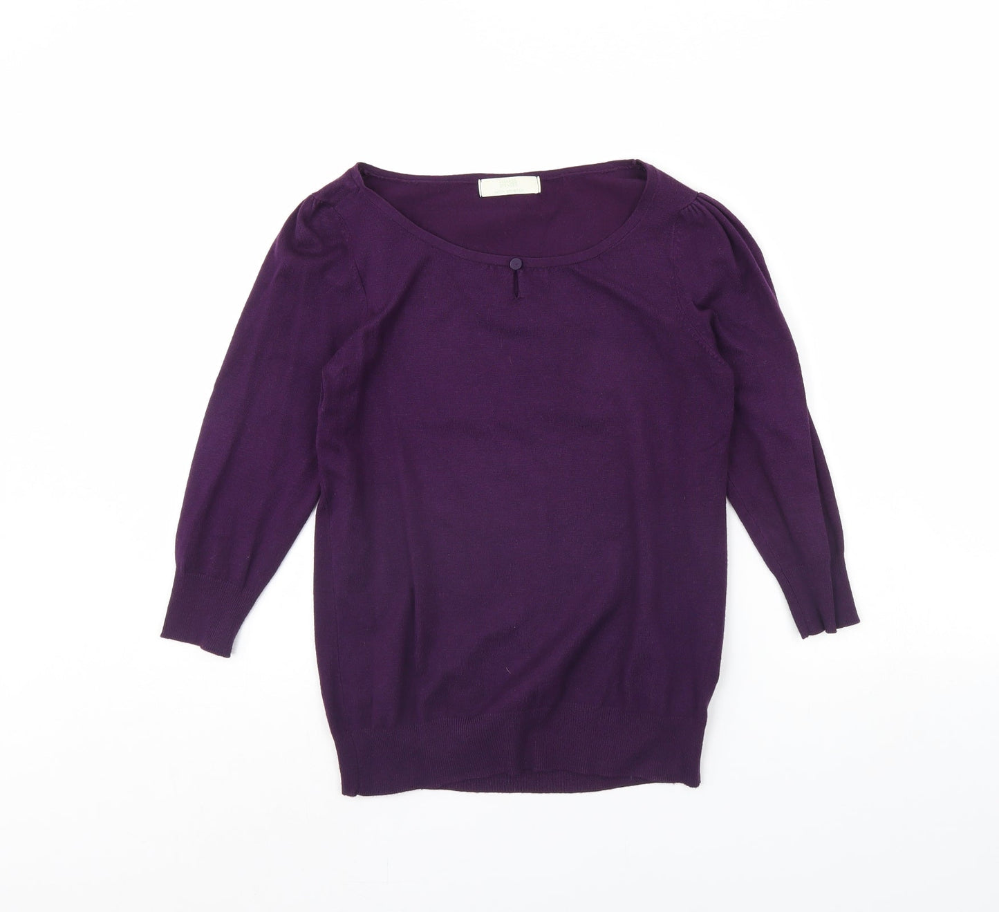 m&s Womens Purple   Pullover Jumper Size 8